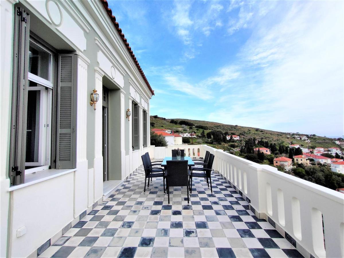 Spiti Sea View Neoclassical House In Stenies Exterior photo